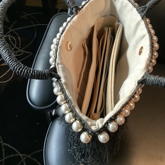 BTB  Mellie Pearly Fringe Bag - Picture 10 of 10